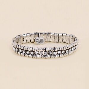 Philippe Audibert Silver Stretch Bracelet